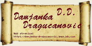Damjanka Dragucanović vizit kartica